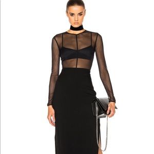 Ann Demeulemeester black bodysuit